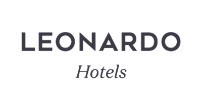 Leonardo Logo aubergine